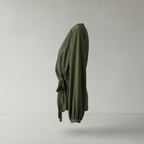 Grüne Polyesterbluse